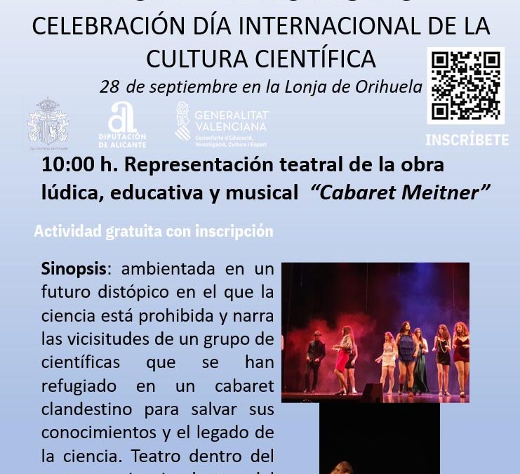 INTERNATIONAL SCIENCE CULTURE DAY. STAGE PLAY “CABARET MEITNER”